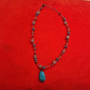 Turquoise Beaded Necklace
